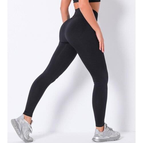 Leggings For Fitness Yoga Pants Seamless Leggings Women High Waist Leggins Push Up Solid Workout Femme Leggings For Fitness