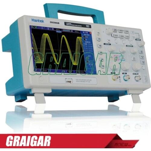 DSO5062B 60MHz 1GS/s 2 Channel 7'' LCD USB Digital Oscilloscope DSO-5062B