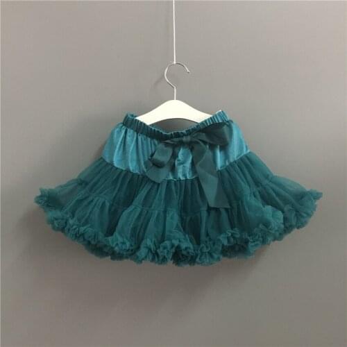 Hot Sale 0-10T Kids Tutu Skirts High Quality Boutique Puffy Mini Skirt Wholesale Elastic Waist Fashion Girls Garments Dancing