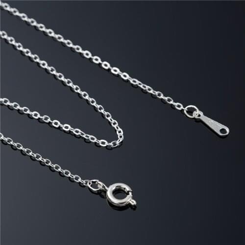 HOCOLE 12pcs/lot Hot Sale Elegant Gold Silver 42cm Link Chains Necklaces Fit Pendant Charm For Women Men Jewelry Accessory Gift