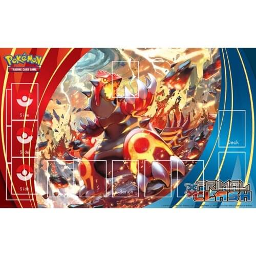 Pokemon Playmat Mat for Kids Toys XY Pokemon Groudon Card Games Pad Rubber Pad Board Games Accessories