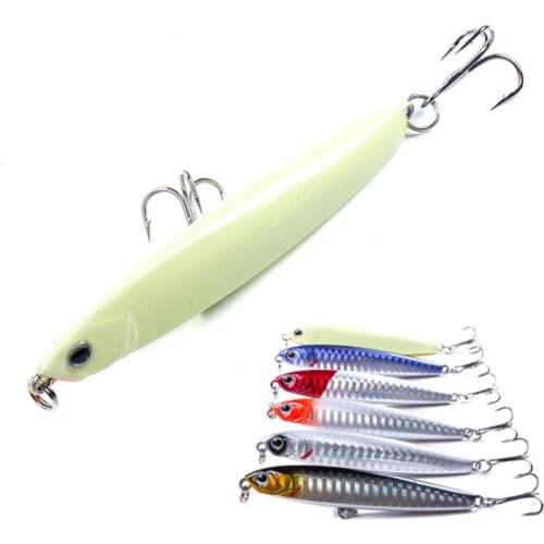 Pencil Sinking Fishing Lure Stickbait 7.5cm 10g Bass Fishing Tackle Lures Accessories Saltwater Fish Bait Trolling Lure