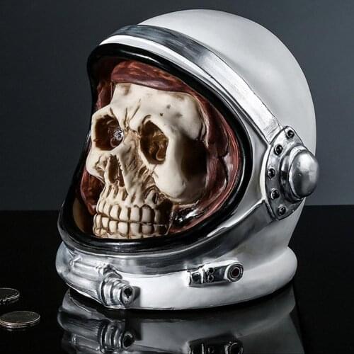 Halloween Skull Astronaut Piggy Bank Coin Bank Halloween Best Gift Toy For Kids Best Service