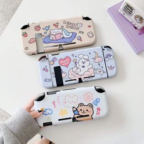 Cute Magical World Cartoon Animals Shockproof Switch Game Protective Case For Nintendo Switch And Lite Cover