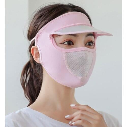 Motorcycle Face Mask Cycling Balaclava Full Cover Face Mask Hat Balaclava lycra Ski Neck Summer Sun Ultra UV Protection Thin