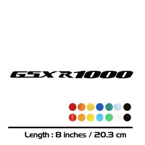 Motorcycle sticker bike Fuel tank Wheels helmet fairing Luggage MOTO car accessories reflective sign decal For SUZUKI GSXR1000