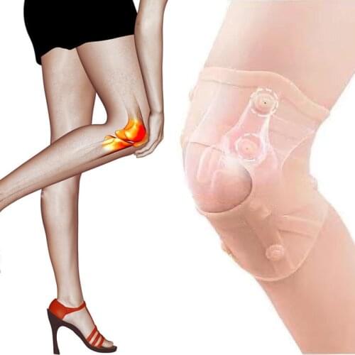 1PC Magnetic Therapy Knee Pad Support Massage Protector For Arthritis Rheumatoid Pain Relief Compression Knee Patella Brace