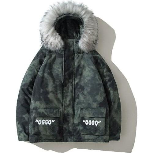 New Men Parka Thick Jacket Winter New Warm Vogue Jackets Coats Fur Collar Mens Parkas Outwear Overcoat LBZ184