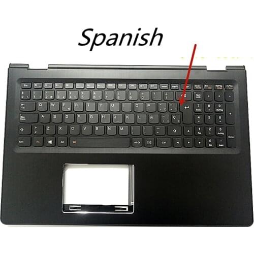 New Topcase Top Cover Palmrest Housing Upper Cover Keyboard Casing For Lenovo YOGA 500 15 isk ikb Flex3 15 1570 1580