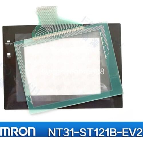 NT31-ST123-V3 NT31-ST121B-EV2,NT31-ST121B-V2 membrane film + touch glass for Machine Operator Panel repair, Have in stock