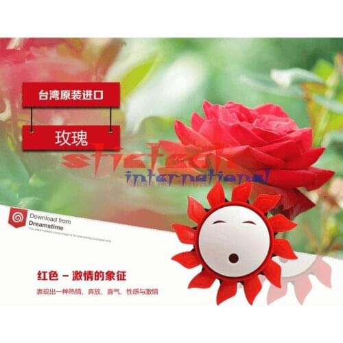 By DHL or Fedex 200pcs car air freshener sun flower outlet whirling perfume lovely styling 4colors for optional hot sale