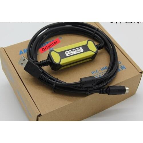 FX-USB-AW Suitable Mitsubishi FX3U 3G 1N 2N 1S Series PLC Programming Cable Replaced by USB-SC09-FX 2.5M