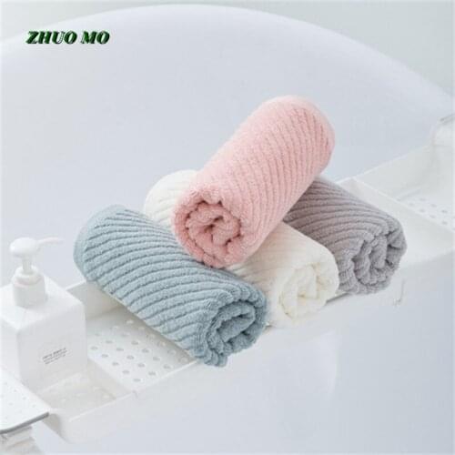 2pcs 100% Cotton Women Men Gift Thick Face Bathroom Towel Soft Comfortable For Adult Beach Pink White Absorbent 35*75cm Towel