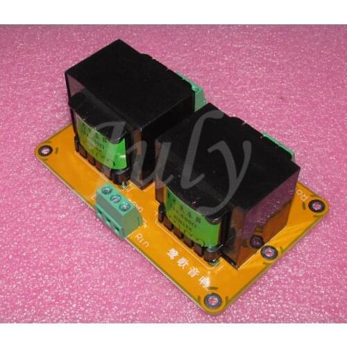 Bile front stage 600Ω: 15K input transformer, balanced output transformer, 5 times boost, 10HZ-24KHZ -2DB 5HZ-36KHZ -3DB