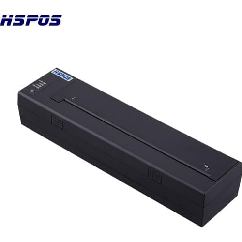 HSPOS Bluetooth a4 portable thermal printer With Android App Support out door a4 size document printing