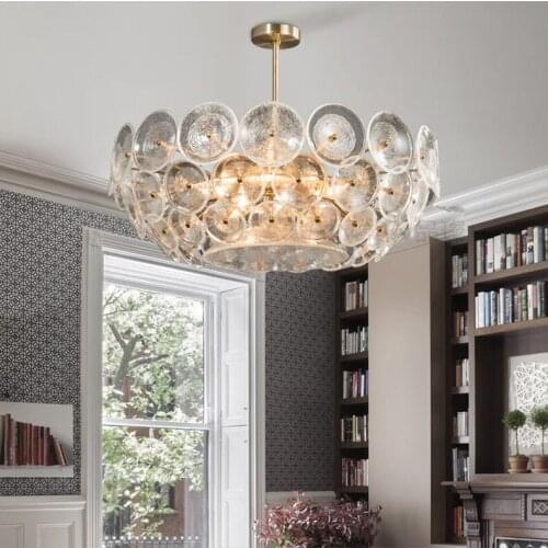 Postmodern chandelier Nordic living room lamp simple creative designer bedroom lamp light luxury restaurant chandelier