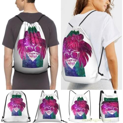 Still Not Your Mother Women Drawstring Sackpack Gym Bags Men Outdoor Travel Backpacks For Training Fitness Swimming Bag