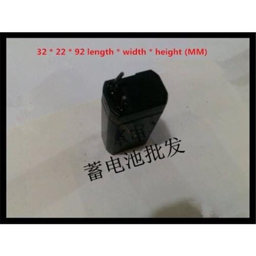 2pcs/lot 4v 1.2Ah lead acid battery rechargeable battery Lamps, flashlights, electric mosquito swatter batteries 32 * 22 * 92mm