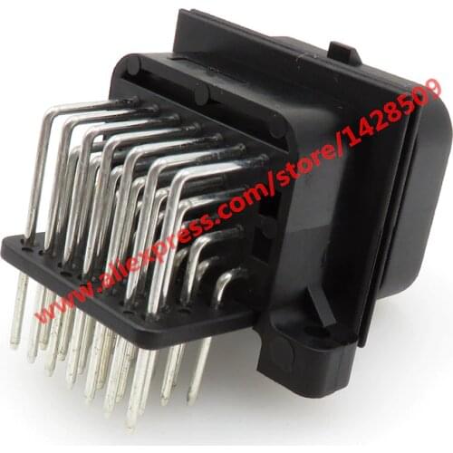 1 Set TE AMP SUPERSEAL 1mm 26 Pin way sealed electrical female male PCB pin connector computer ECU plug 3-1437290-7 9-6437287-8