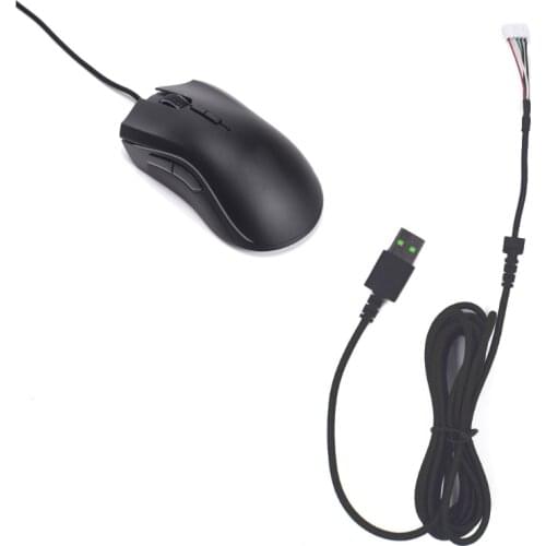 1Pc Replacement Durable Nylon Braided USB Mouse Cable Mouse Lines for Razer Mamba Elite Gaming Mouse