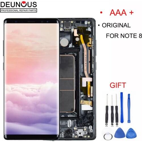 6.3" Amoled For Samsung Note 8 LCD Note8 Lcd Display Touch Screen Digitizer Assembly For Samsung Pro N9500 N9500F N900D N900DS