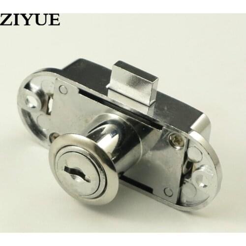 Free Shipping Heaven And Earth Pole Wardrobe Furniture Lock Locker Cabinet Cupboard Up Down Rod Zinc Alloy Heaven