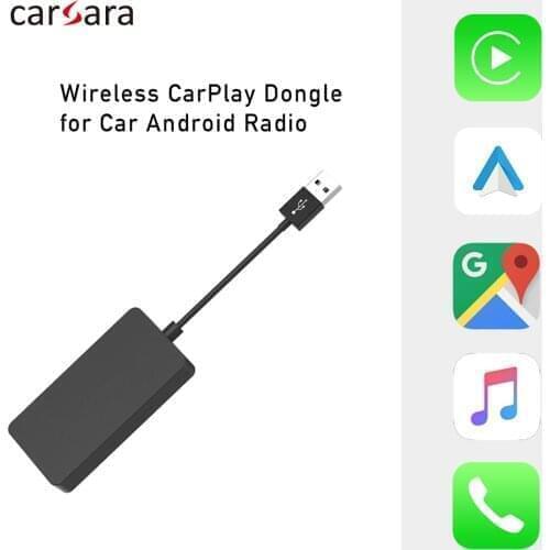 USB Adapter Wireless Carplay Wired Android Auto Dongle Smart Link Box for Car Android System Multimedia Player Hand Free Phone