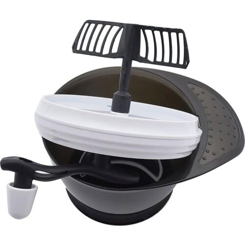 Hair Dying Bowl Hair Art Dyestuff Mixer Hair Coloring Mixing Bowl Hair Styling Tool Stirrer Hair Dyeing Baking Bowl Blender