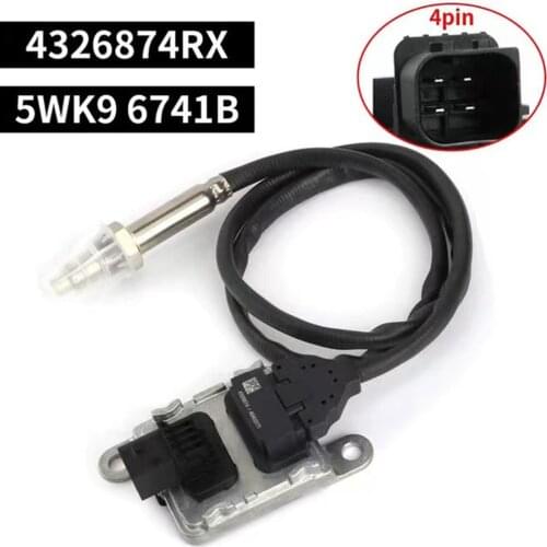 5WK96741B NOx Sensor Nitrogen Oxide Sensor 4326874RX for Cummins 11.9L 15.0L NOX Sensor 5WK9 6741B For 2013-2018