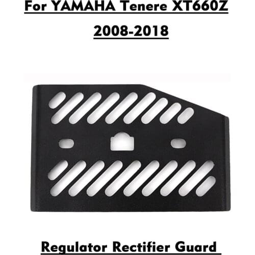 For Yamaha Tenere XT 660Z XT660 Z 2008-2018 Motorcycle Rear Brake Master Cylinder Guard and Regulator Rectifier Guard