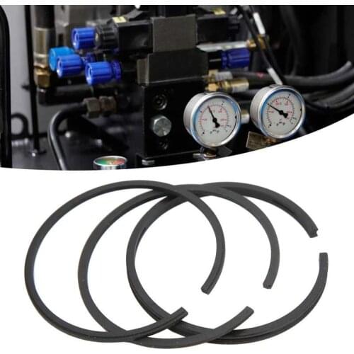 3Pcs 47 51 70 80 Piston Ring Kit Air Compressor Cylinder Sealing Tool Pneumatic Drive Replacement
