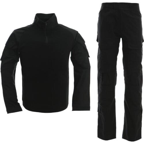 Tactical Suit Tactical Clothing Black Camouflage Suit For Men