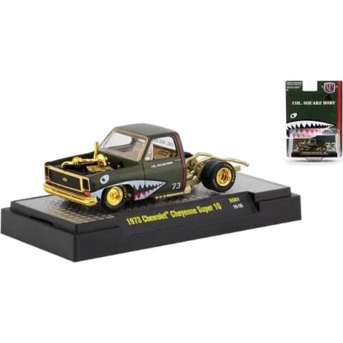 M2 Machines 1:64 Chevrolets 1975 open diecast Collection of die-casting simulation alloy model car Children toys