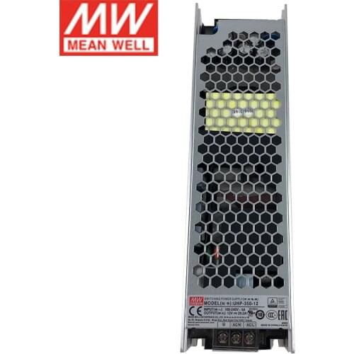 MEAN WELL UHP-350-12 350W 12V Slim Switching Power Supply 110V/220V AC to 12V DC 29.2A 350W Meanwell PFC Transformer