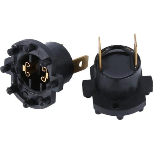 A Pair For Mazda 3 5 323 Headlight Bulb Bases Genuine For Mazda 2 De 3 323 Bk Bj Headlamp Socket H7 Globe Bulb Holder