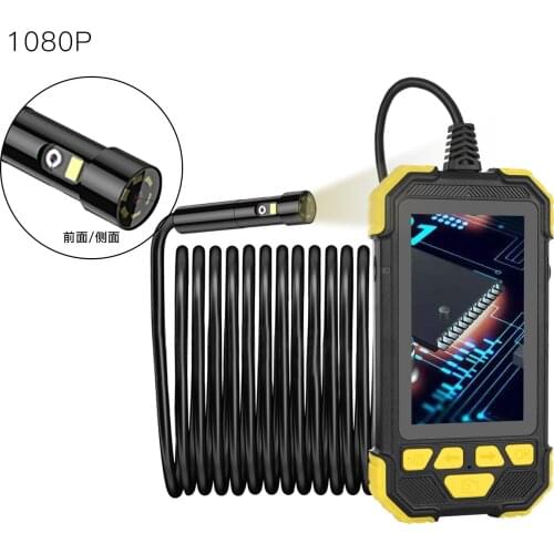 4.3Inch 3.9mm/5.5mm/7.9mm Dual Lens 2MP 1080P Handheld Endoscope CMOS Borescope Inspection Otoscope Camera Digital Microscope