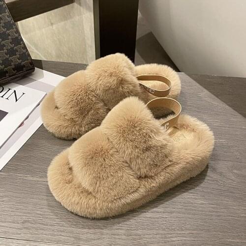 Sandals 2021 Shoes winter warm Slippers Non-slip Sandals High Quality
