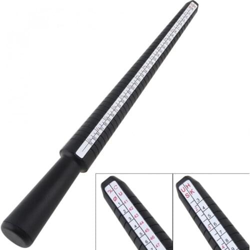 Degree Standard Four-yard Plastic Measuring Stick Ring Measurement Tool with Four-types Scale for Jewelry Tool Equipments