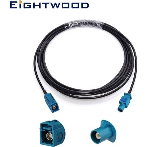 Fakra Z Female to Male Vehicle Antenna Extension Cable 3m for Sirius XM Satellite Radio 4G LTE TEL Telematics Bluetooth Module