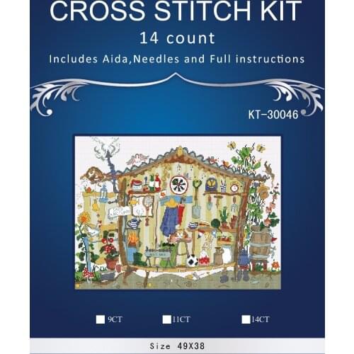 Top Quality popular lovely counted cross stitch kit cut thru pirate ship bothy threads