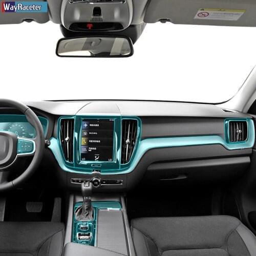 Car Interior Central Console Gear Dashboard Navigation Screen Protective Film For Volvo XC60 2018 2019 2020 2021Accessories