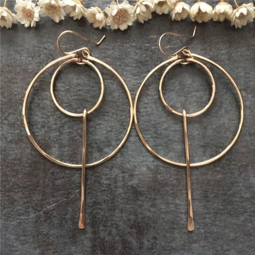 925 Silver/Gold Filled Hoops Earrings Boho Earrings Handmade Earrings Brincos Pendientes Orbellen Minimalism Earrings for Women