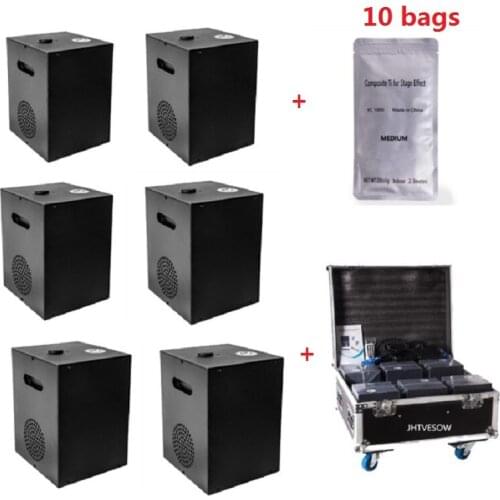 600w cold spark fireworks fountain machine for events 6pcs in box or flycase with 10 or 20 bags ti composite cold spark powder