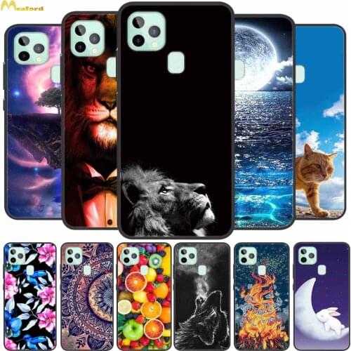 For Oukitel C22 Case Phone Cover Soft Silicone Cover For Oukitel C21 Pro Case TPU Bumper for Oukitel C18 Pro Case C18Pro C 18