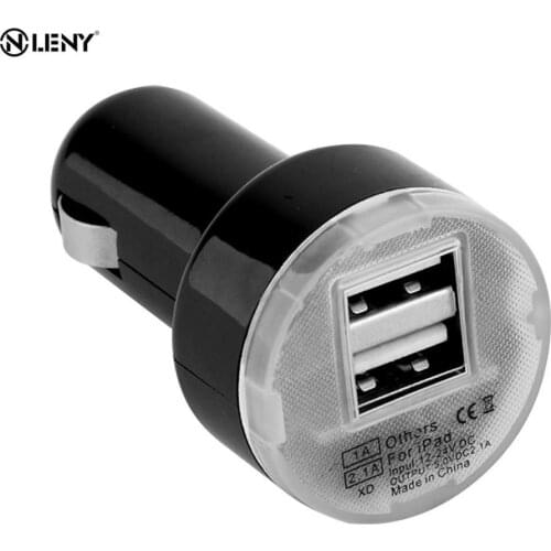 Dual 2 Port DC 12 - 24V USB Car Power Charger Adapter for iPhone6/6PLUS 5S for iPod for Samsung and Camera