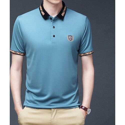 JOOBOX Short Sleeve Polos For Men