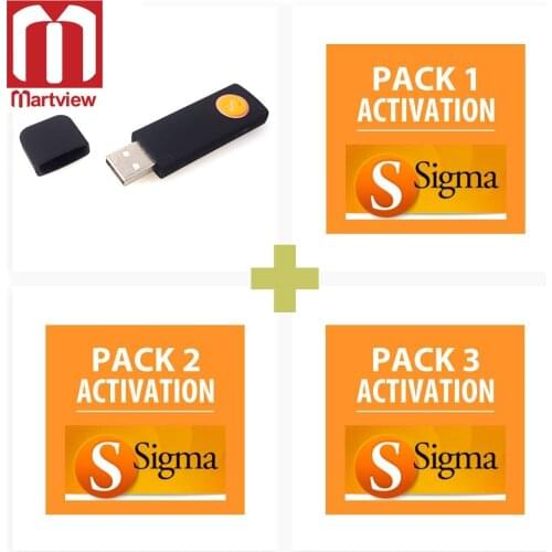 Martview SigmaKey Dongle + Sigma Pack 1, 2, 3 Activations
