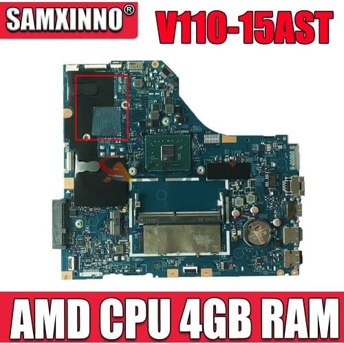 For Lenovo IdeaPad V110-15AST laptop motherboard LV1145_ASR_MB 15283-2 448.08A01.0031 with AMD CPU RAM 4GB 100% fully tested