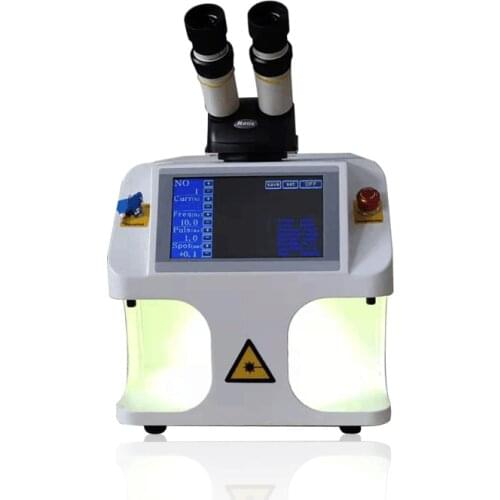 Mini 60W/100W/200W jewelry/desktop laser welding marking engraving machine for gold silver 925 laser welder