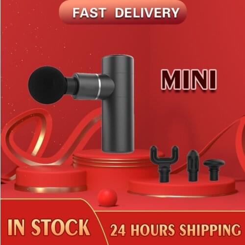 Mini Massage Gun Muscle Pain Management Fascial Gun Deep Muscle Relaxation Fitness Massager Therapy Electric Body Gun KICA